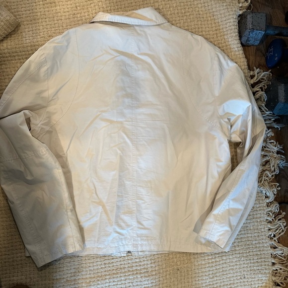 MICHAEL KORS MENS JACKET FULL ZIPPER 6 POCKETS IVORY XL - Picture 7 of 10